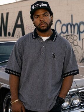 Vintage Dynasty Chicago White Sox Mens Polo XL